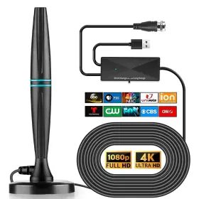 Bic 717352372593 Tv Antenna Indoor For Local Channels Digital Anten