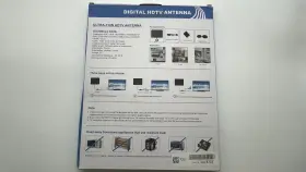Ant-2 Biling Ultra-thin Digital Hdtv Antenna 90-130 Mile Amplified Radius Brand New #2