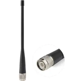 Bingfu 790404669360 Rtk Radio Antenna 400mhz-470mhz Soft Whip Tnc Male Black