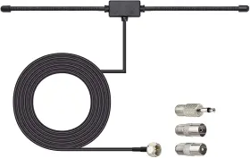 Usc026 Bingfu Fm Radio Dipole Antenna 75ohm F And 3.5mm For Av Audio Video Home Theater Receiver #2