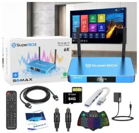 S6max Bntlcv S6 M-a-x With Super 4g Ram 64g Rom Storage Boxing Voice Remote Usb Hub