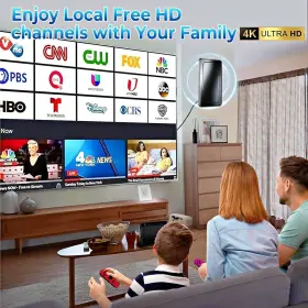 Sdw-an-1800 Branded Best Outdoor Amplified Hdtv Antenna Long Range 4k 1080p Free Hd Tv Local Channel #3
