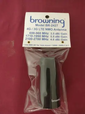 Br-2427 Browning Wide-band 4g/3g Lte Wi-fi High-gain Low-profile Cellular Antenna Br2427