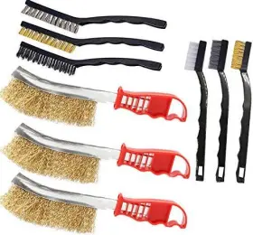 Sabrush001 Brush001 Sayago Wire Brush For Rust Removal Small 9 Piece Kit #2
