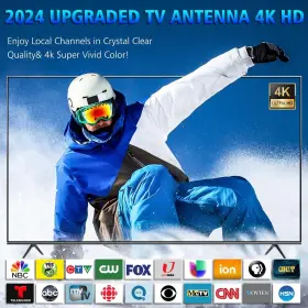 B0djgbx52c Bstvmov 2025 Tv Antenna Indoor Support 4k 1080p Digital For Smart #2