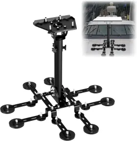 103-100 Burbifro Starlink Gen 3 Heavy Duty Pivot Magnetic Roof Mounting Kit 493 Lbs Suction