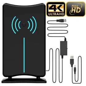 Butook 719986273598 2024 Version Amplified Hd Digital Ftmatrixft Tv Antenna Long 580 Miles Support