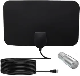 Bwxsyws 445006359340 Tv Antennas Hd Digital Antenna For Smart Indoor 360 Signal Reception - Digi