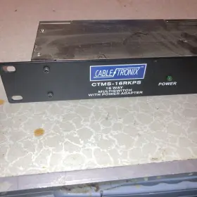 Cabletronix Ctms-8rkps 8-channel Rack-mountable Satellite Multiswitch.sku 217083