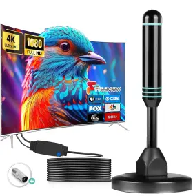 Canceluiz 723666186146 Tv Antenna Indoor For Smart Long Range Reception And All