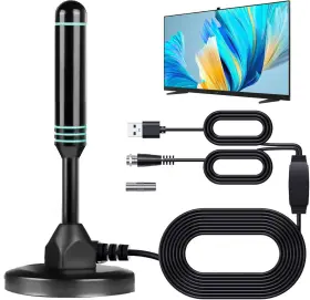 Canceluiz 785649313000 Tv Antenna Indoor For Smart Support 4k 1080p With Signal Booster