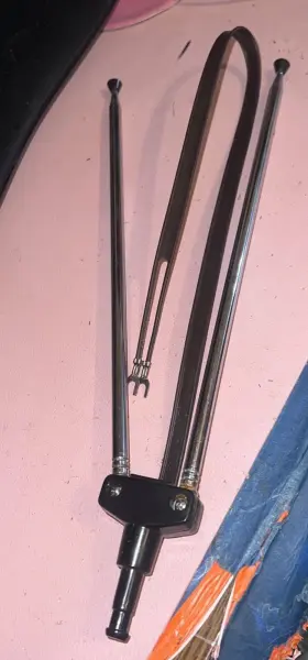 5a2-120 Cei Over The Air Tv Fm Vhf Antenna Rabbit Ears