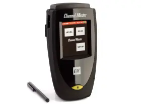 Cm-1005 Channel Master 020572010054 Tv Antenna Signal Strength Meter Digital Handheld With Carrying Bag A