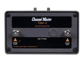 Cm-7778v3 Channel Master 647963973066 Titan 2 Medium-gain Mast Mounted Preamplifier For Tv