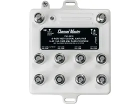 Channel Master 887511711805 Ultra Mini 8 Tv Antenna Amplifier Signal With Outputs For Conne