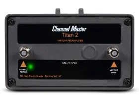 Cm-7777 Channel Master Cm 7777v3 Titan 2 High Gain Tv Antenna Preamplifier Version 3