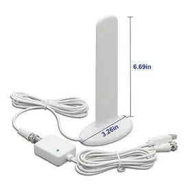 Chaowei 631384774067 Portable Amplified Digital Indoor Tv Antenna With Detachable Signal Boos #2