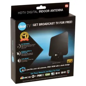 Cleartv 766544569457 X-72 Hdtv Digital Indoor Antenna