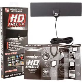 Cns 858256003234 Hd 1080p Free Tv Television Digital Indoor Antenna As Seen On New