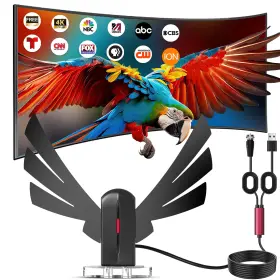 Stg-01301 Cocobela Tv Antenna For Smart 2026 Long Range 360 Reception Digital With