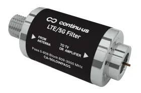 Continuus 811635023759 Lte 5g Filter By Continu.us Improves And Boosts Tv Signal. Television Anten