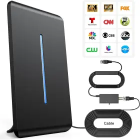 Cooldove 744110948578 2025 Upgraded Tv Antenna For Smart And All Older Indoor Outdoor Up 480 Miles