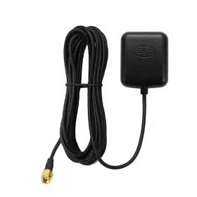 Coronir 791324965488 Vehicle Waterproof Active Gps Antenna With Sma 10ft-pack Of 1 Black