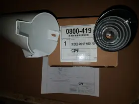 0800-0419 Cpi Communications & Power Industries Wr75 50 Deg Ro Sp Feed Horn With Cover #2