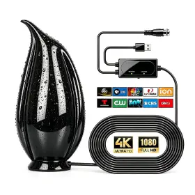 Csyfrdan Csy-tv01 2026 Amplified Tv Antenna Indoor/outdoor 3600 Miles Range For Local Channel