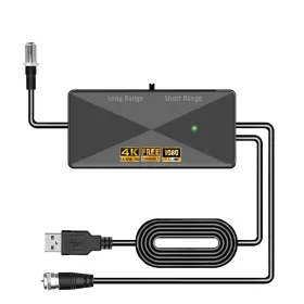 Tvboost7 Cxyhmg Tv Antenna Amplifier Signal Booster 25db High Gain Powerful Digital