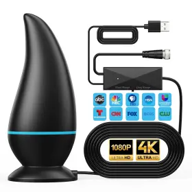 Daant 650380598521 Indoor Tv Antennalong Range 1000 Milesantenna For Smart 4k 1080p Support 3