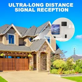 Daant 650380598545 Tv Antenna Indoor Long Range 900 Miles Supports 4k 1080p Smart Outdoor 36 #3