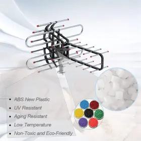 22-38db Designscape3d 767917013577 Open Tv Antenna Ta-851b 360 Rotation Uv Dual Frequency 45-860mhz Si #2