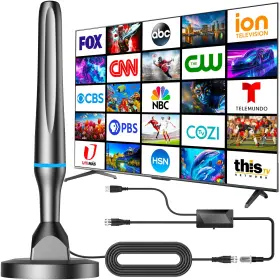 Dgupsp 41710 2026 Digital Tv Antenna For Smart Indoor 360 Reception Hd For