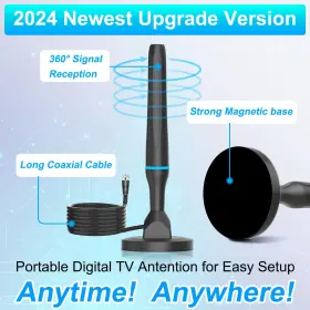Dgupsp-us 705353893377 Digital Tv Antenna For Smart Indoor 2024 Newest #2