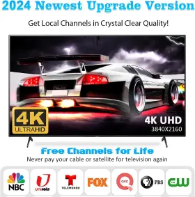 Dgupsp-us 705353893377 Digital Tv Antenna For Smart Indoor 2024 Newest #3