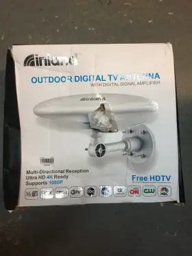 An1e Digital Antenna Inland Outdoor Tv - High Gain Long Range Weatherproof