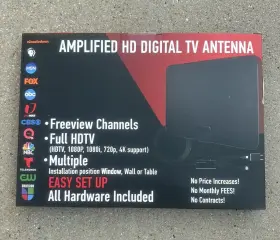 Ar2237682 Digital Antenna Amplified Hd Tv See Description Black