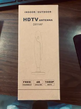 D011af Digital Antenna Tv Hdtv Indoor Outdoor 1080p 4k Ultra Hd Free Channels