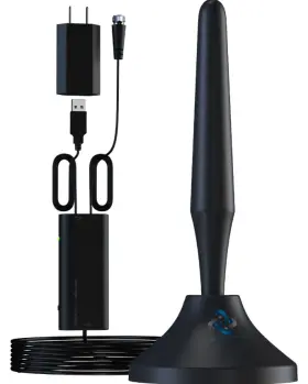 Dtb-t611 Digital Antenna Amplified Hd Tv 250 Miles Range 4k 8k 1080p Support