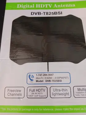Dvb-t825bsi Digital Antenna Indoor Tv Hdtv Free Shipping B8
