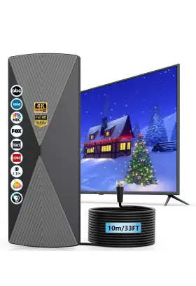 Fn-3040 Digital Antenna 2025 Tv 1200 Miles Long Range Hd