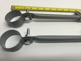 Directv 736902313541 4 Support Arms Monopoles Bracers / Dish 2 Inch Od Short Supports #3