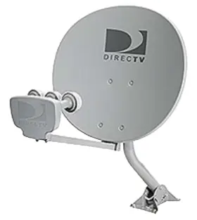 Directv 750519639320 Multi Satellite Dish Antenna Wistron Neweb Triple Lnb For Use With Any Dtv