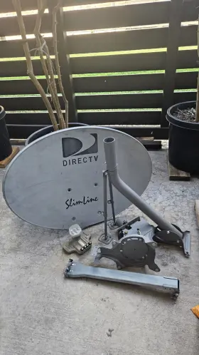 Kaku3 Directv Dtv Slimline Satellite Dish Ka/ku 3 Kit 4 Output Non-swm