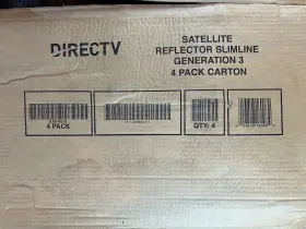 Slref4r3-20 Directv Slref4 Slim Line Reflector - Pack Of 4 #2