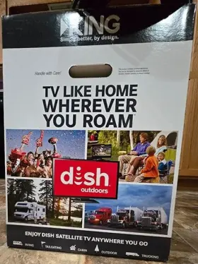 4900 Dish Network King Tailgater Pro With Cable And 2 Wallys. New Still In The Boxes #3