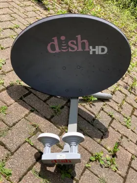 A7300a Dish Network Hd Satellite Antenna Digital Lnbf Gray