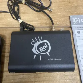Id035 Dish Network Dtv Pal Converter Power Supply With Remote Dolby Digital #3