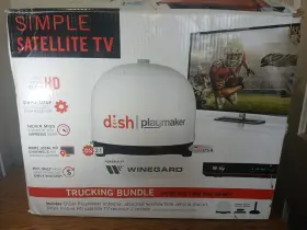 Pl70mtr Dish Network Playmaker Powered By Winegard Trucking Bundle New Simple Satellite Tv